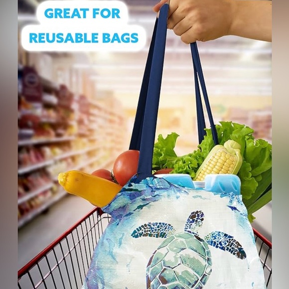 NEW Kona Large 2 Ice Packs Blue Ice 4lb Refreezable Reusable Cooler Packs NWT - Picture 5 of 13